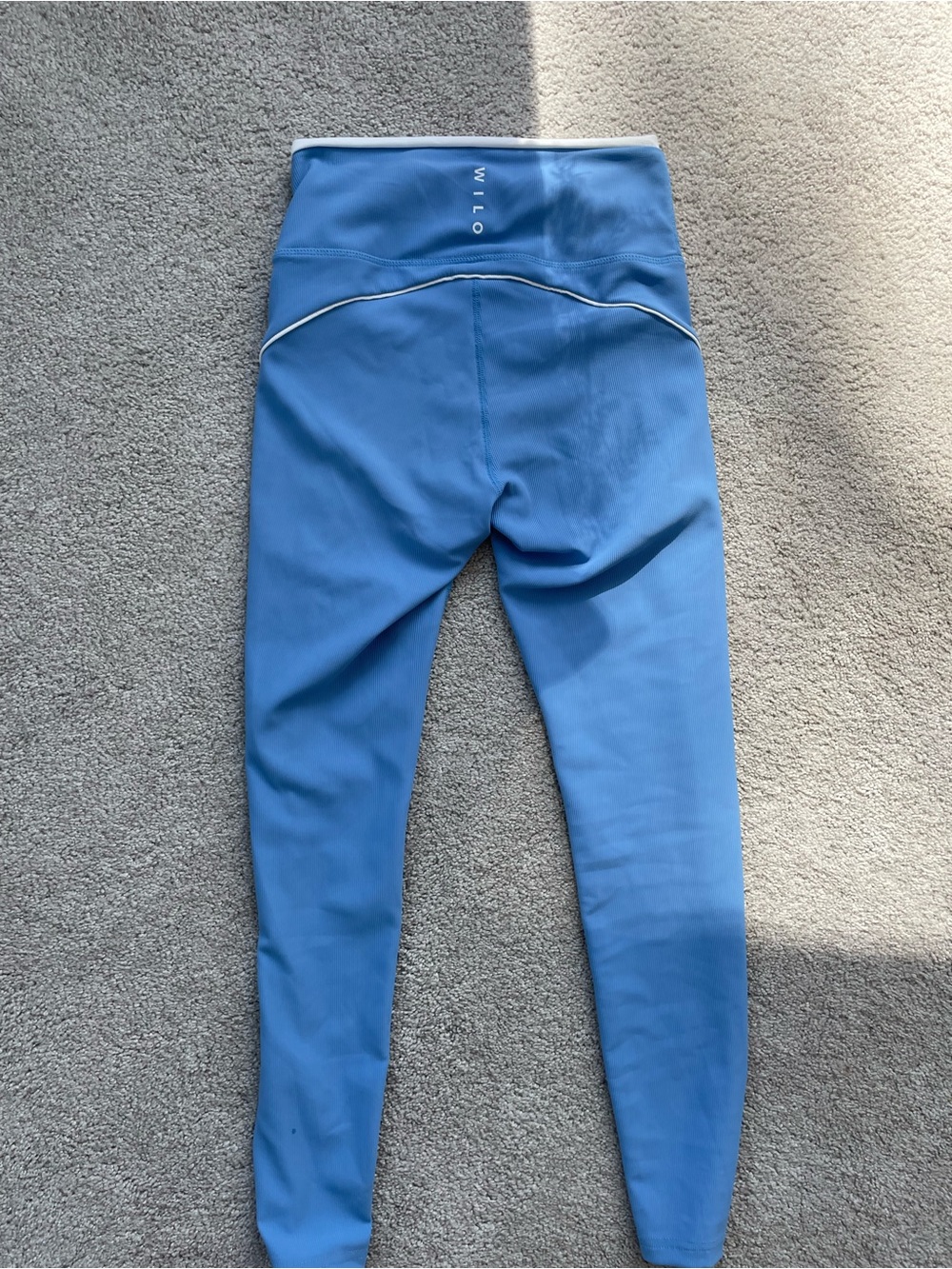 Wilo Blue High-Waist Leggings